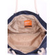 Жіноча сумка POOLPARTY breeze-oxford-darkblue