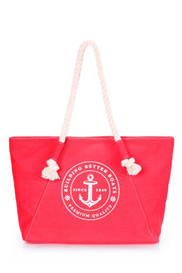 Жіноча сумка POOLPARTY breeze-oxford-red