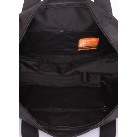 Сумка чоловіча POOLPARTY college-oxford-black