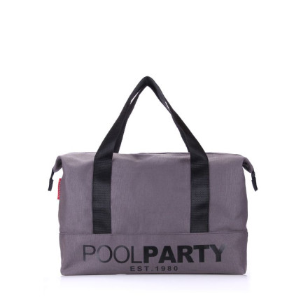 Сумка чоловіча POOLPARTY pool12-grey