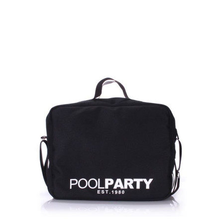 Сумка чоловіча POOLPARTY original-oxford-black