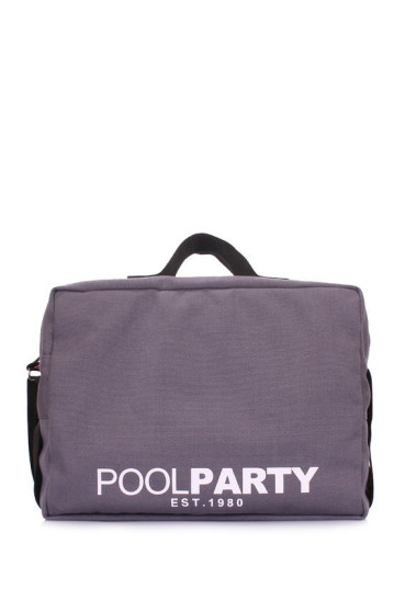 Сумка чоловіча POOLPARTY original-grey