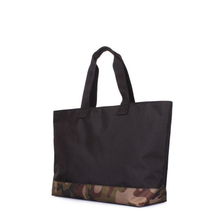 Жіноча сумка POOLPARTY riot-black-camo