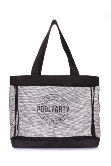 Жіноча сумка POOLPARTY mesh-beach-tote