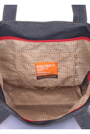 Жіноча сумка POOLPARTY arizona-denim
