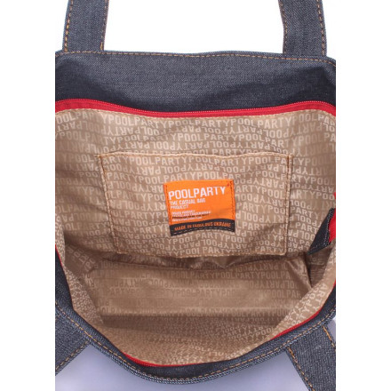 Жіноча сумка POOLPARTY arizona-denim