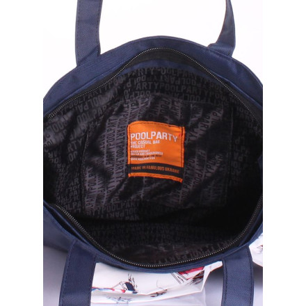 Жіноча сумка POOLPARTY butterfly-oxford-blue