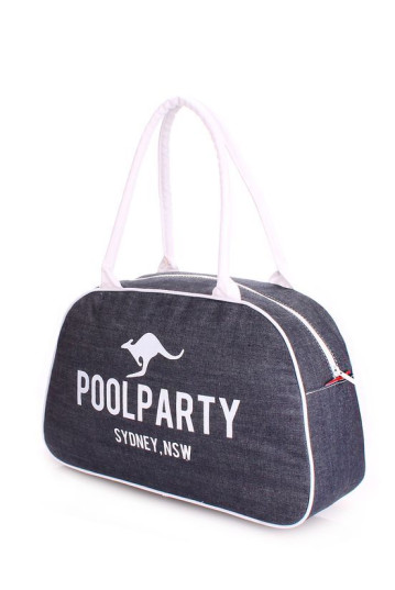 Жіноча сумка POOLPARTY pool-16-jeans
