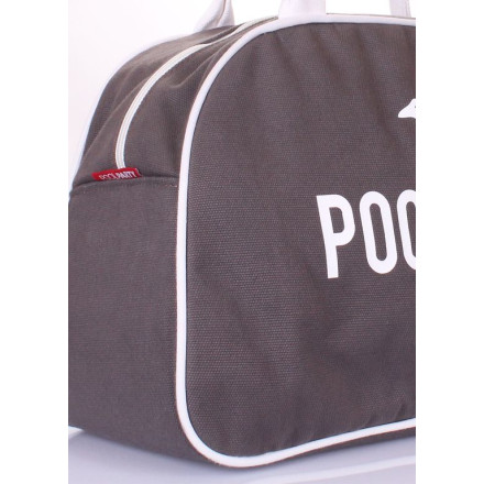 Жіноча сумка POOLPARTY pool-16-white-grey