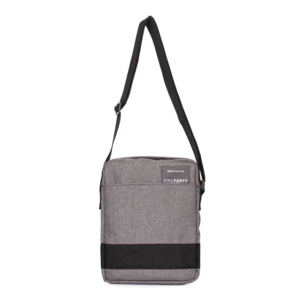 Сумка чоловіча POOLPARTY pool-94-oxford-grey