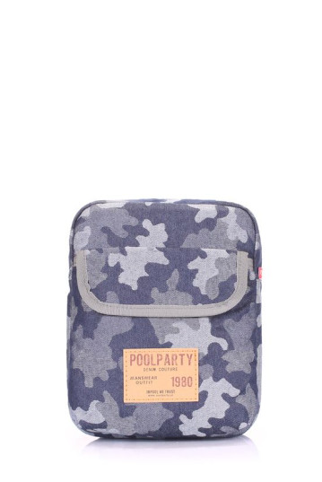 Сумка чоловіча POOLPARTY extreme-camouflage