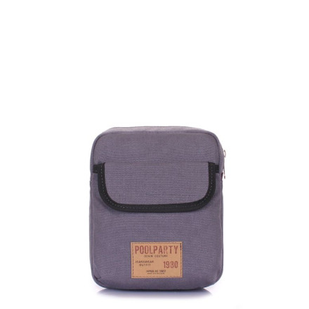 Сумка чоловіча POOLPARTY extreme-grey