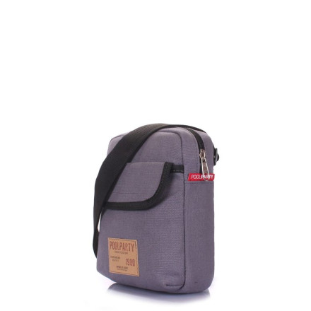 Сумка чоловіча POOLPARTY extreme-grey