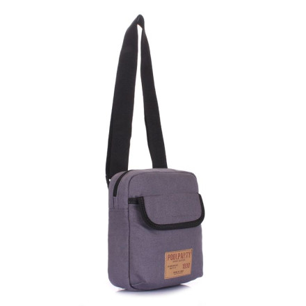 Сумка чоловіча POOLPARTY extreme-grey