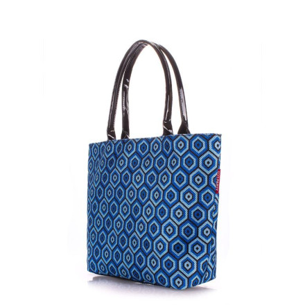 Жіноча сумка POOLPARTY pool7-blue-cells