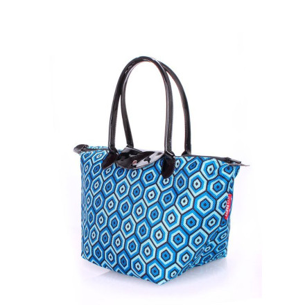 Жіноча сумка POOLPARTY pool80-blue-cells