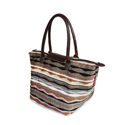 Жіноча сумка POOLPARTY pool80-velvet-brown