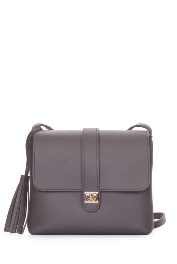 Сумка женская POOLPARTY mns-kiki-darkgrey