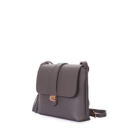 Сумка женская POOLPARTY mns-kiki-darkgrey