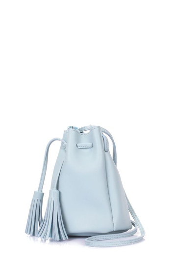 Сумка женская POOLPARTY miniso-bucket-babyblue
