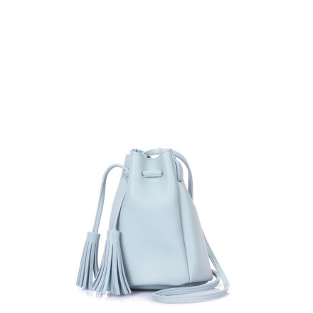 Жіноча сумка POOLPARTY miniso-bucket-babyblue