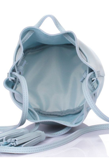 Сумка женская POOLPARTY miniso-bucket-babyblue