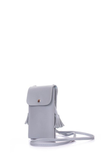 Сумка женская POOLPARTY miniso-messenger-grey