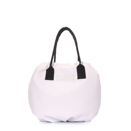 Жіноча сумка POOLPARTY muffin-pu-white