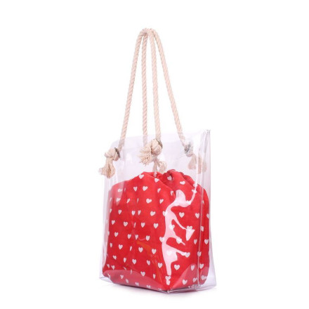 Жіноча сумка POOLPARTY anchor-clr-hearts