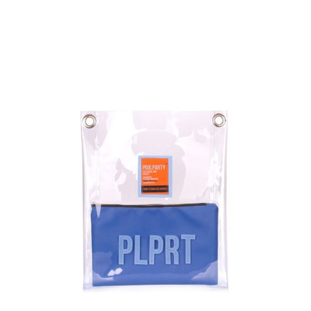 Жіноча сумка POOLPARTY clear-blue-extra