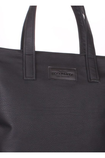 Сумка женская POOLPARTY tulip-pu-black