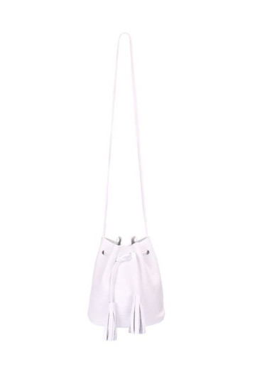 Жіноча сумка POOLPARTY bucket-white