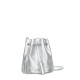 Жіноча сумка POOLPARTY bucket-silver