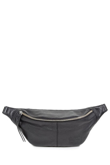 Сумка чоловіча POOLPARTY waistbag-leather-black