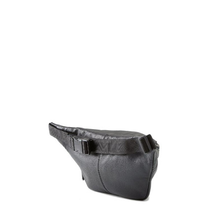 Сумка чоловіча POOLPARTY waistbag-leather-black