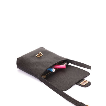 Жіноча сумка POOLPARTY kiki-leather-black