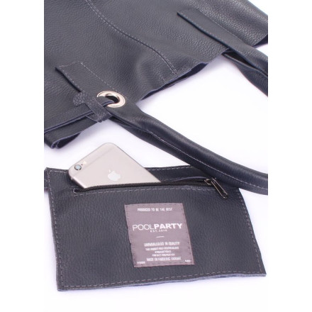 Жіноча сумка POOLPARTY podium-darkblue