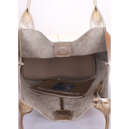 Жіноча сумка POOLPARTY podium-gold