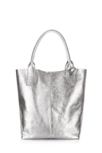 Жіноча сумка POOLPARTY podium-silver