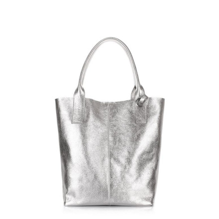 Жіноча сумка POOLPARTY podium-silver