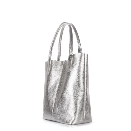 Жіноча сумка POOLPARTY podium-silver
