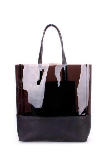 Жіноча сумка POOLPARTY city-carrie-black