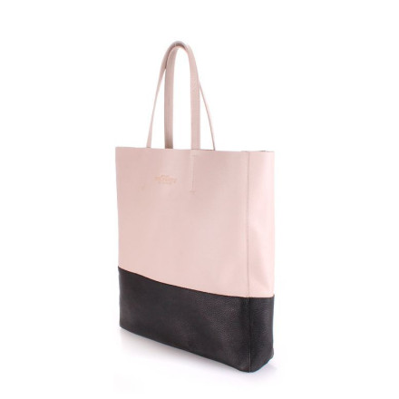 Жіноча сумка POOLPARTY city-beige-black