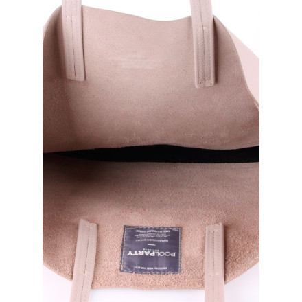 Жіноча сумка POOLPARTY city-beige-black