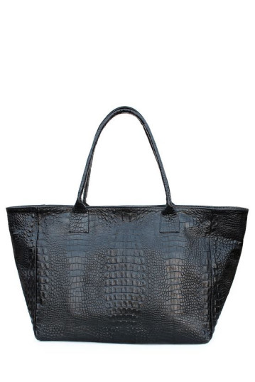 Жіноча сумка POOLPARTY poolparty-desire-croco-black