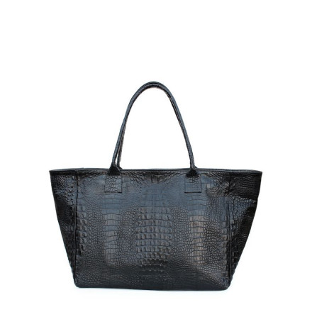 Жіноча сумка POOLPARTY poolparty-desire-croco-black