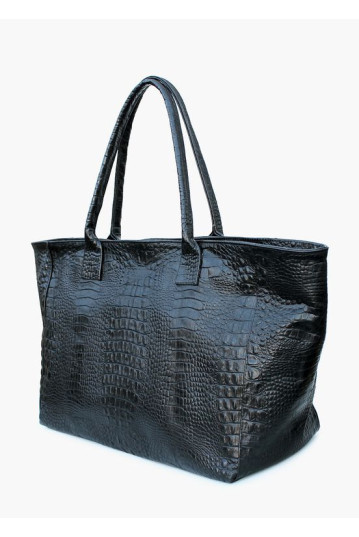 Сумка женская POOLPARTY poolparty-desire-croco-black