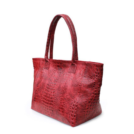 Жіноча сумка POOLPARTY poolparty-desire-croco-red