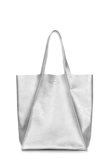 Жіноча сумка POOLPARTY edge-silver