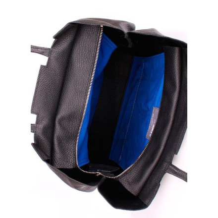 Жіноча сумка POOLPARTY leather-number-22-black